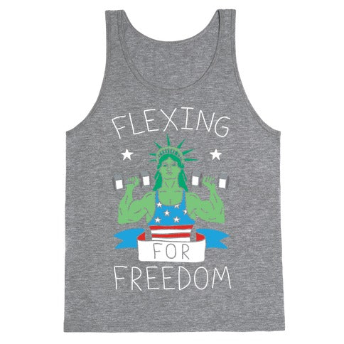 Flexing For Freedom Tank Top